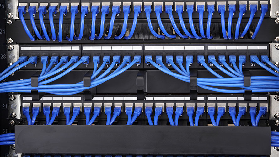 Patch Panel 24 Port Cat6 Novalink CC-06-00063 - Panel Rỗng Có Shutter